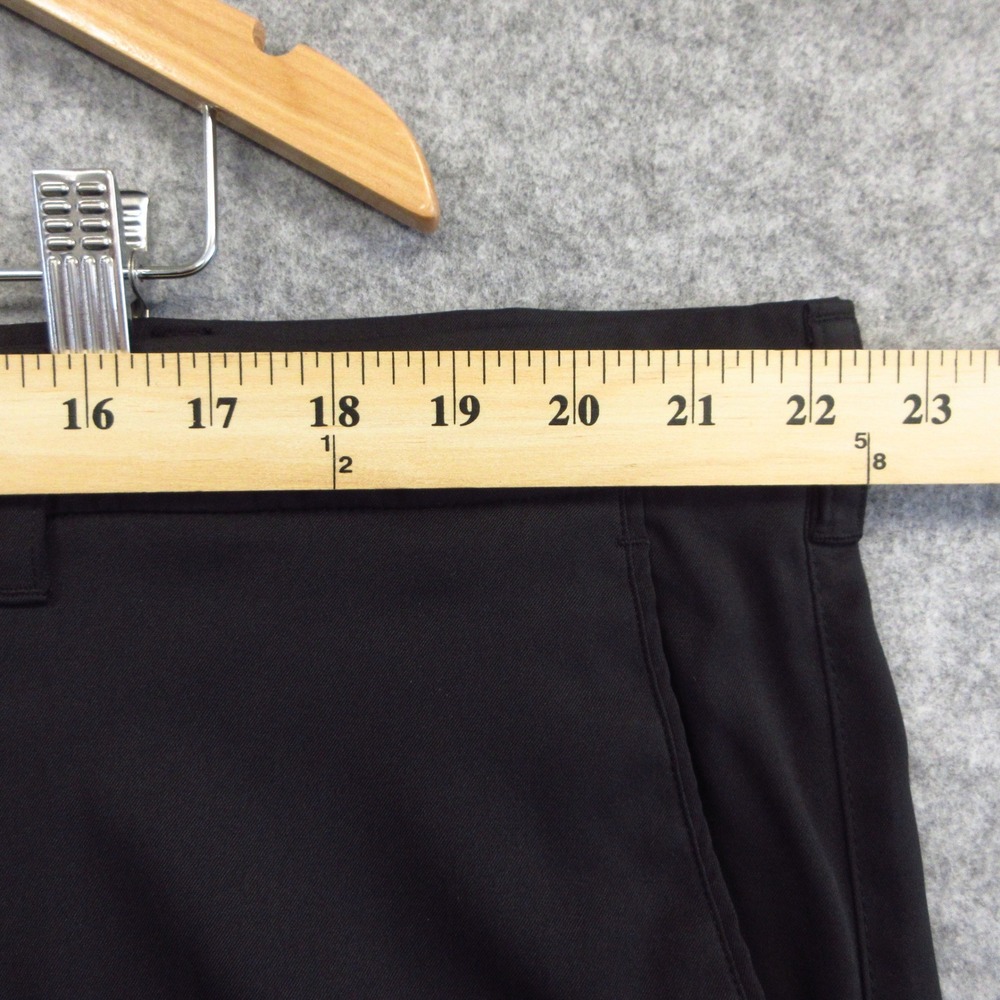 Callaway Golf Shorts Mens 44 Black Performance Stretch Flat Front Casual Active - Picture 8 of 11